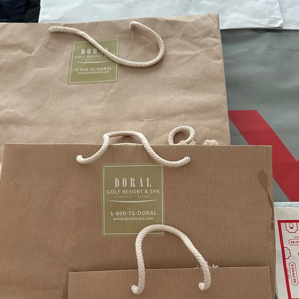 13 Assorted Empty Paper Gift Bags